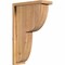 Ekena Millwork Crestline Smooth Corbel w/Backplate, Western Red Cedar, 5 1/2"W x 14"D x 22"H COR06X14X22CRE01SWR - alternate 1